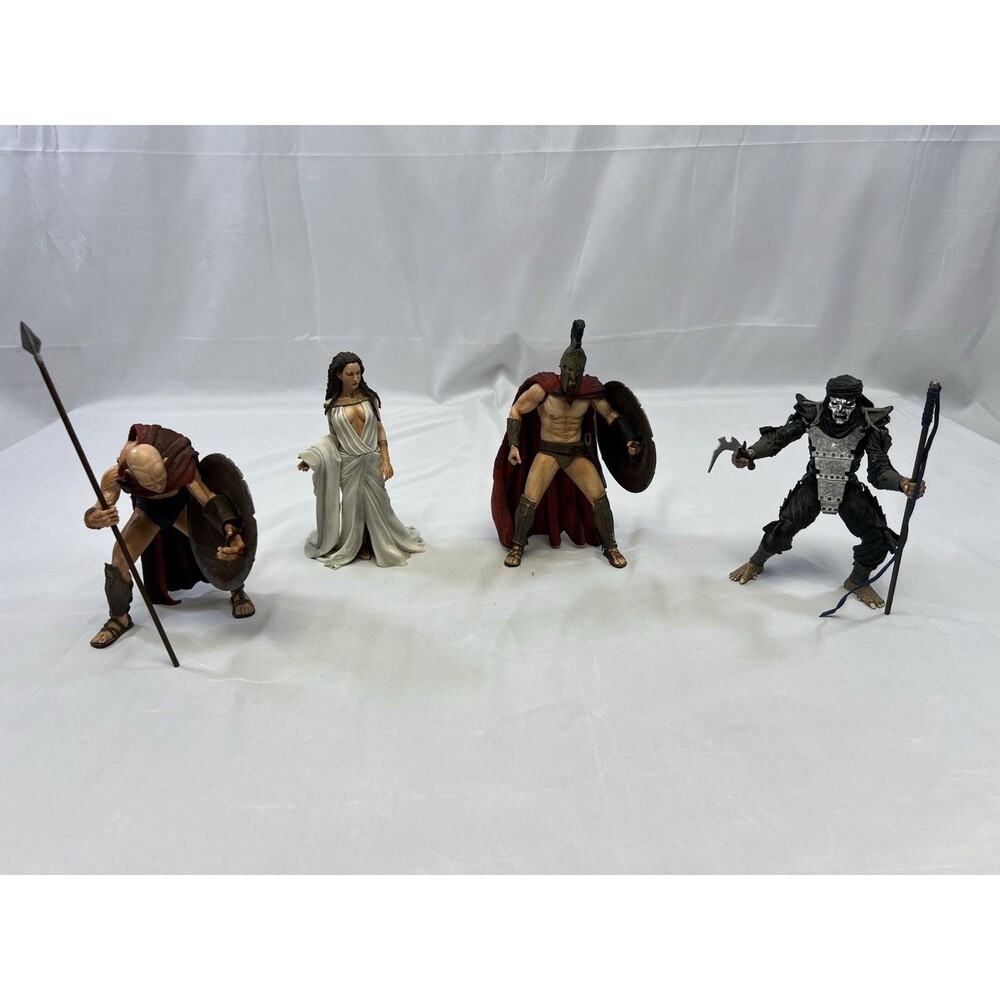 2007 NECA 300 The Movie Series 1 Action Figure Set